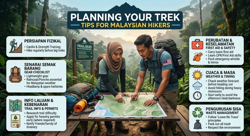 Planning Your Trek — Tips for Malaysian Hikers