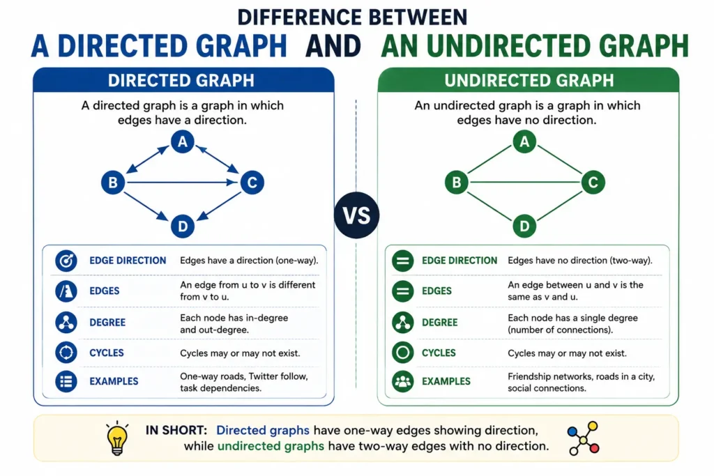 Difference Between A Directed And An Undirected Graph difference-between-a-directed-and-an-undirected-graph