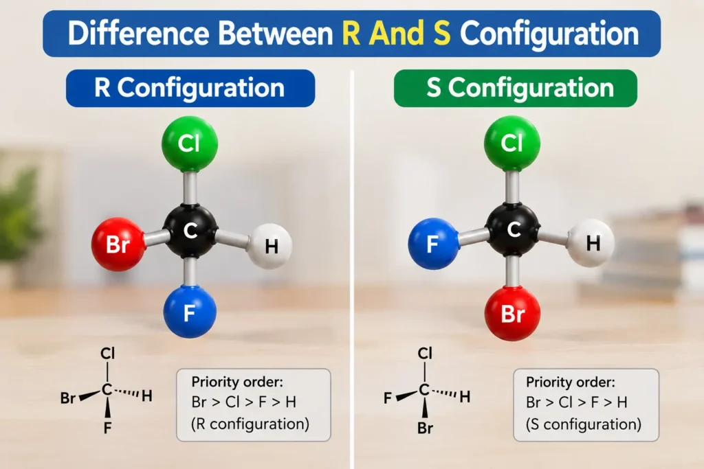 difference-between-r-and-s-configuration